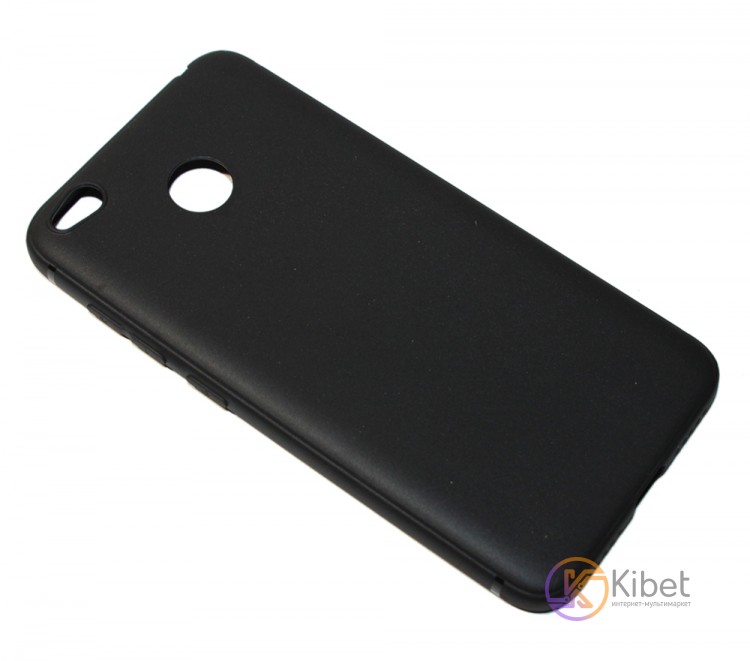 Накладка силиконовая для смартфона Xiaomi Redmi 4X Black, Hoco