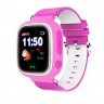 Детские часы Q100 с GPS Pink Wi-Fi модуль Сенсорный экран 1.22' GPS трек