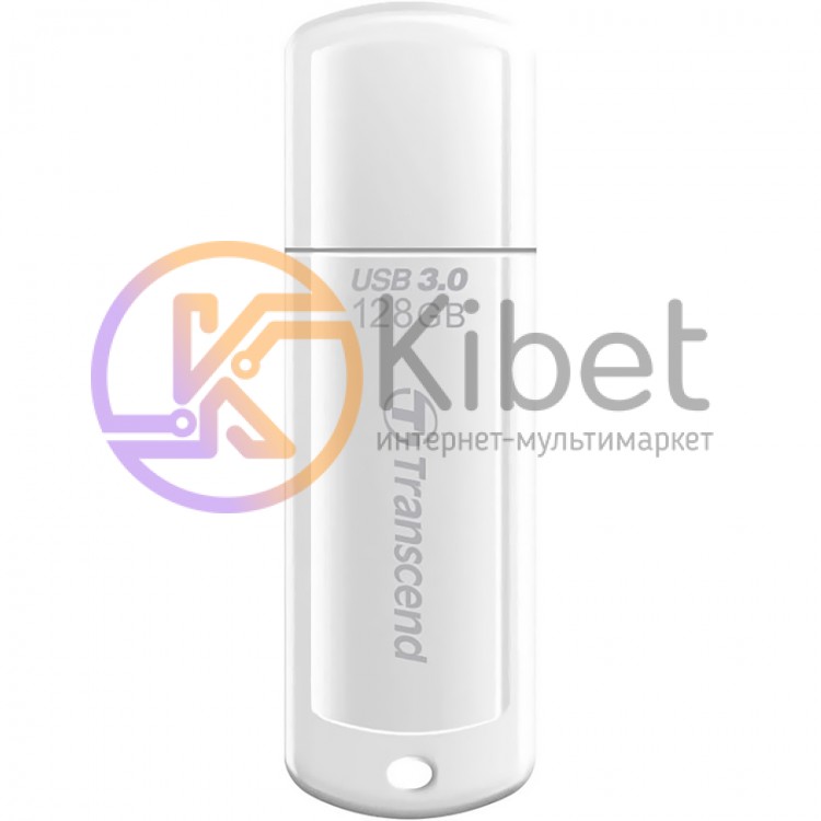 USB 3.0 Флеш накопитель 128Gb Transcend JetFlash 730, White (TS128GJF730)