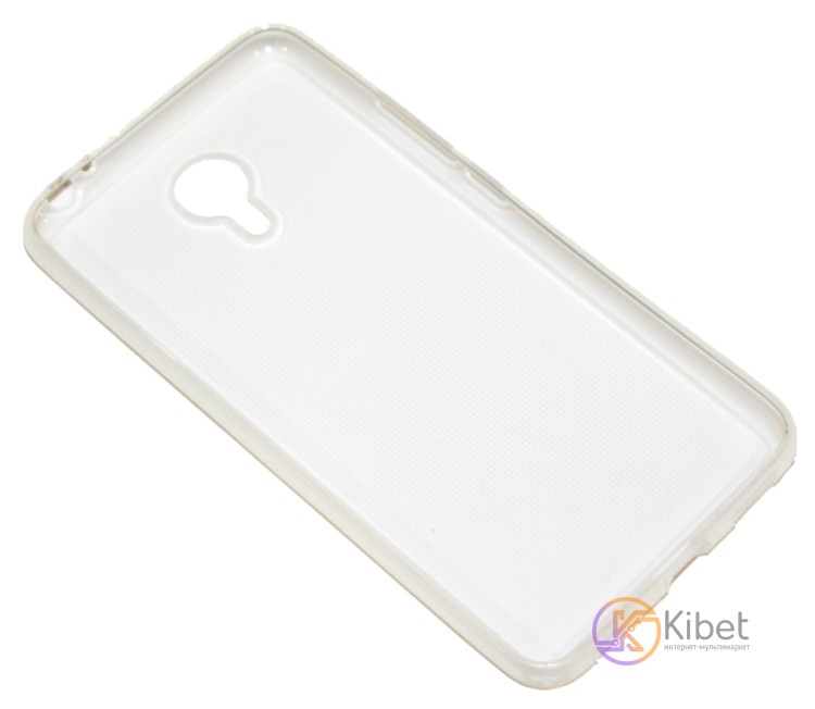 Накладка силиконовая для смартфона Meizu M3 Note Transparent