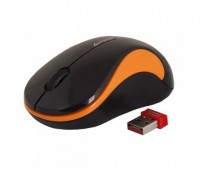 Мышь A4Tech G3-270N Black+Orange, USB V-TRACK, Wireless, 1000dp