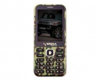 Мобильный телефон Sigma X-style 31 Power Khaki, 2 Mini-Sim, дисплей 2.8' цветной