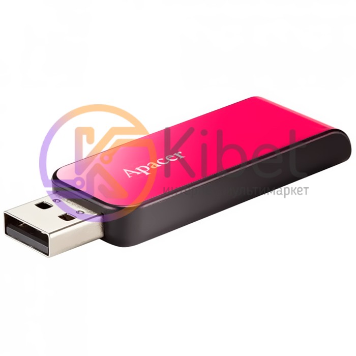 USB Флеш накопитель 64Gb Apacer AH334 Pink AP64GAH334P-1