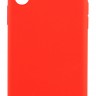 Накладка силиконовая для смартфона Apple iPhone X, Original Silicone Cover Red