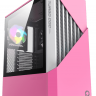 Корпус GameMax Contac COC PW Pink White, Midi Tower, без БП, для EATX ATX Mi