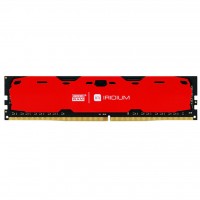 Модуль памяти 8Gb DDR4, 2400 MHz, Goodram IRDM, Red, 15-15-15, 1.2V, с радиаторо