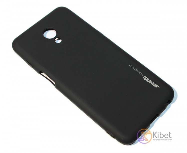Накладка силиконовая для смартфона Meizu M6s, Black, SMTT
