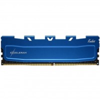 Модуль памяти 8Gb DDR4, 2666 MHz, eXceleram Kudos, Blue, 16-18-18, 1.2V, с радиа