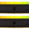 Модуль памяти 8Gb x 2 (16Gb Kit) DDR4, 3600 MHz, Goodram IRDM RGB, Black, 18-22-