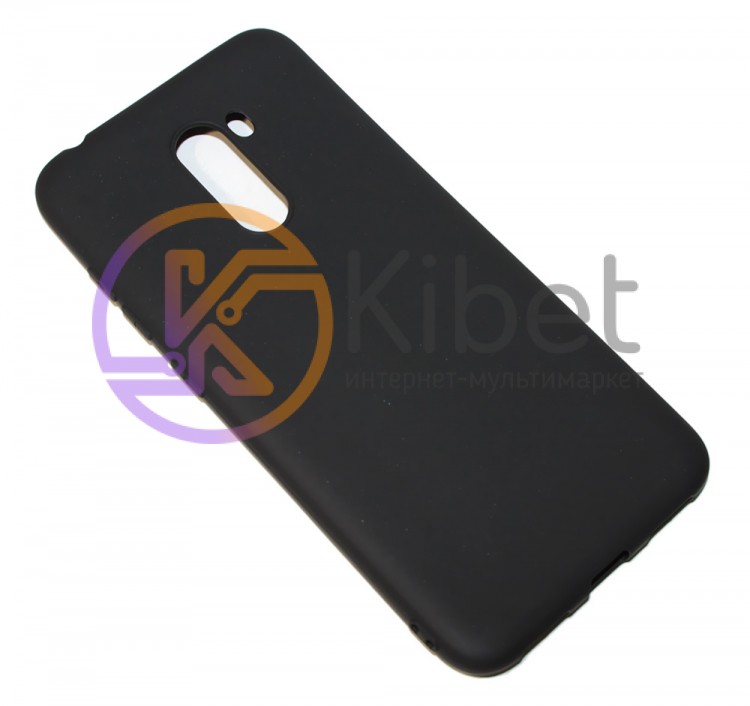 Накладка силиконовая для смартфона Pocophone F1, Soft Case matte, Black