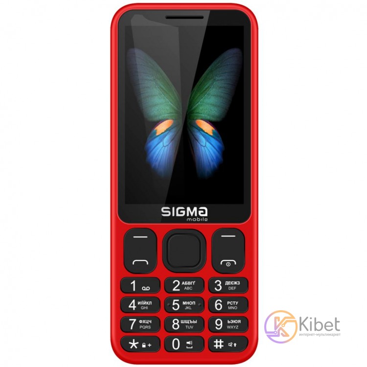 Мобильный телефон Sigma mobile X-style 351 Lider, Red, 2 Micro-SIM + Nano-SIM, д