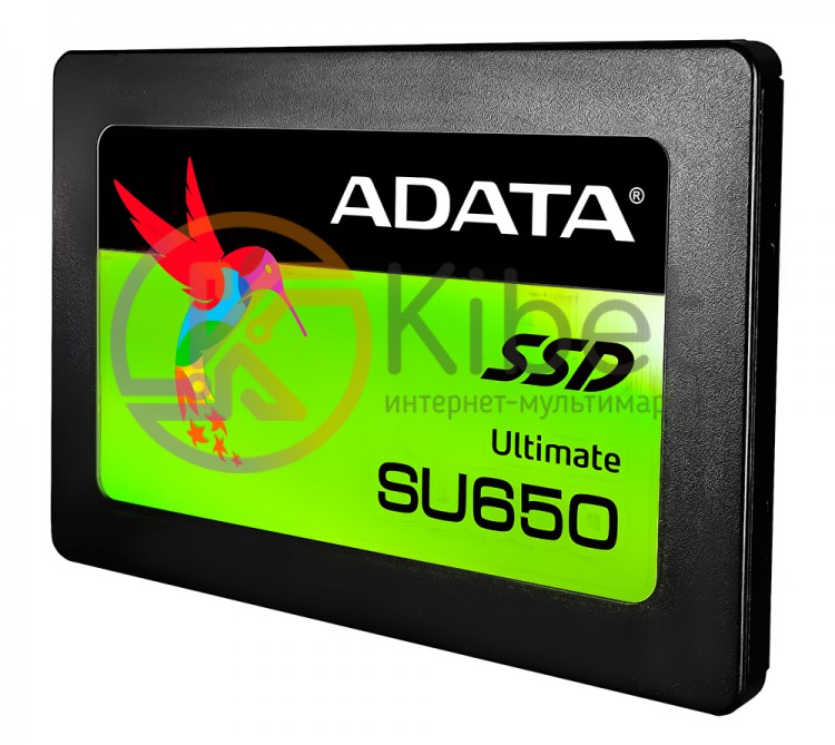 Твердотельный накопитель 240Gb, A-Data Ultimate SU650, SATA3, 2.5', TLC 3D NAND,