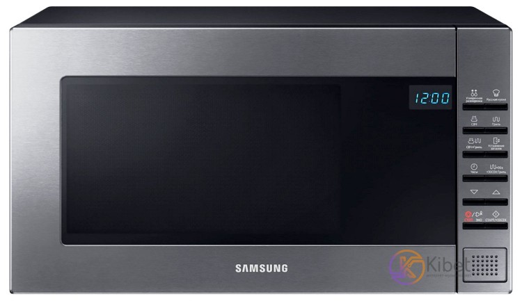 Микроволновая печь Samsung GE88SUG BW Black, 800W, 23 л, с грилем, 6 уровней мощ