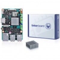 Материнская плата с процессором Asus Tinker Board, Rockchip RK3288 (4x1.8 GHz),