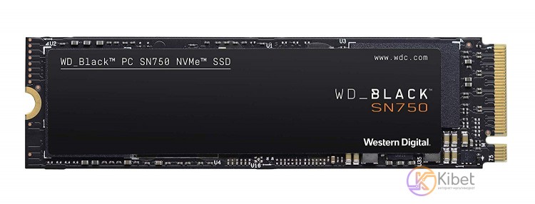 Твердотельный накопитель M.2 250Gb, Western Digital Black SN750, PCI-E 4x, 3D TL