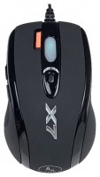 Мышь A4Tech X-710BK Game Oscar mouse Black, Optical, USB, 2000 dpi, Gaming X7, н