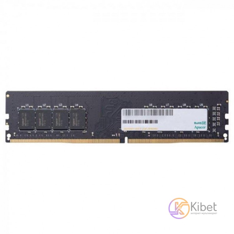 Модуль памяти 4Gb DDR4, 2666 MHz, Apacer, CL19, 1.2V (AU04GGB26CQTBGH)