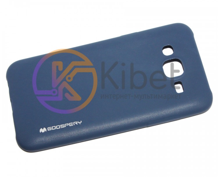 Накладка силиконовая Goospery Soft Touch для смартфона Samsung J5 J500, Blue
