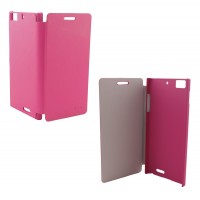 Чехол-книжка для смартфона Lenovo K900 Boso, Pink