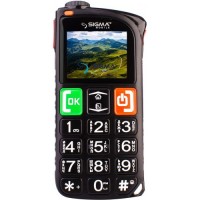 Мобільний телефон Sigma mobile Comfort 50 Light Dual Black 'бабушкофон', 2 MiniS