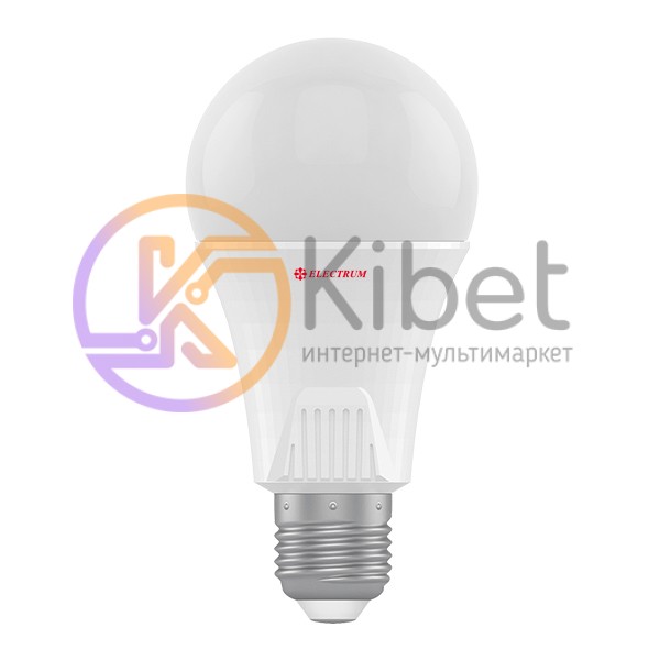 Лампа светодиодная E27, 13W, 4000K, A65, Elegant, 1050 lm, 220V (A-LS-1437)