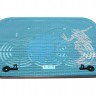 Подставка для ноутбука до 15.4' Notebook Cooler V18, Blue, 13 см вентилятор (100
