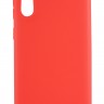 Накладка силиконовая для смартфона Samsung A50 (A505), Soft case matte, Red