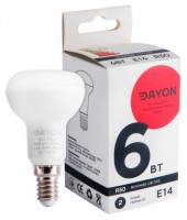 Лампа светодиодная E14, 6W, 4100K, R50, Dayon, 540 lm, 220V (EMT-1724)