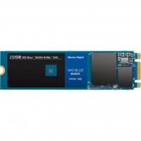 Твердотельный накопитель M.2 250Gb, Western Digital Blue SN500, PCI-E 2x, 3D TLC