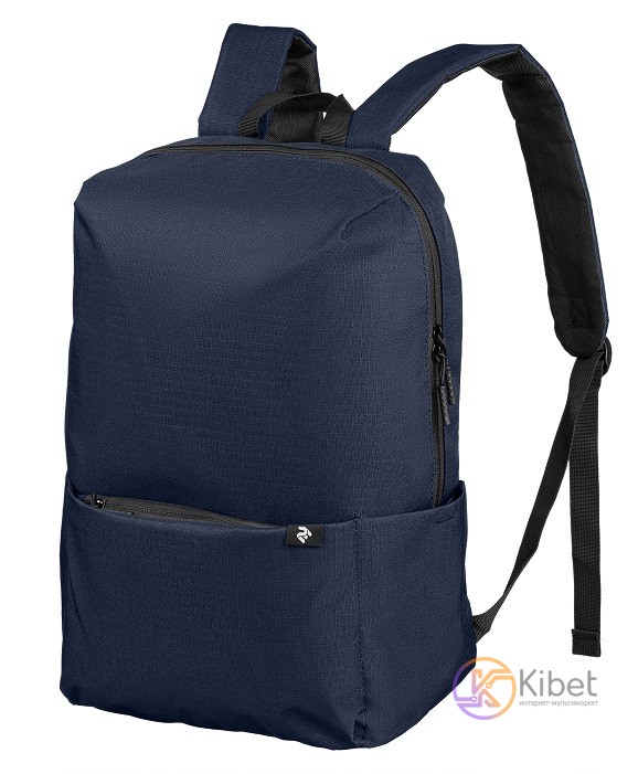 Рюкзак для ноутбука 14' 2E StreetPack, Navy, полиэстер нейлон, 20 л, 290 x 416 x