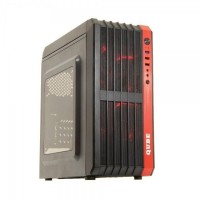 Корпус Qube QBM43 Black, без БП, 3 x 120mm, MicroATX Mini-ITX, 2 x 3.5 mm, USB2.