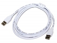 Кабель USB - USB 1.8 м Atcom White, AM AM (16614)