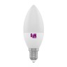 Лампа светодиодная E14, 6W, 3000K, PA10L, ELM, 500 lm, 220V (18-0128)