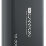 Универсальная мобильная батарея 10000 mAh, Canyon CNS-CPBP10B, Black, 2xUSB (5V