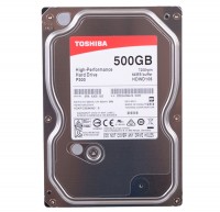Жесткий диск 3.5' 500Gb Toshiba P300, SATA3, 64Mb, 7200 rpm (HDWD105UZSVA)