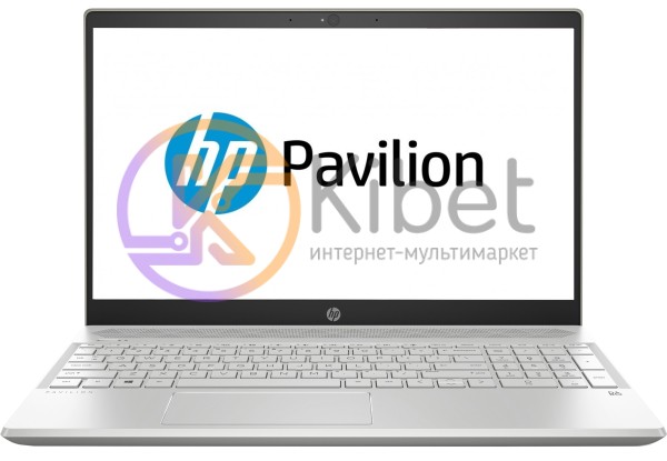 Ноутбук 15' HP Pavilion 15-cw0029ur (4MZ09EA) Gold, 15.6', глянцевый Full HD LED