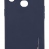 Накладка силиконовая для смартфона Samsung A10s (A107), SMTT matte Dark Blue