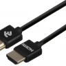 Кабель HDMI - HDMI, 2 м, Black, V2.0, 2E, Ultra Slim (2EW-1119-2M)