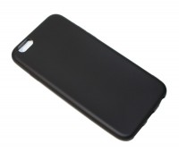 Силиконовый чехол матовый iPhone 6 6s, Black